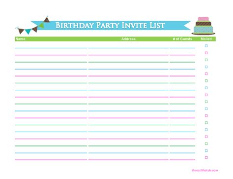 21 Free 41 Free Guest List Templates Word Excel Formats