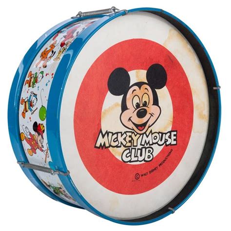 A Mickey Mouse Club Drum Toy