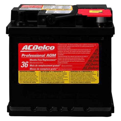 Acdelco® Ln1agm Professional™ Agm Bci Group Ln1 Battery