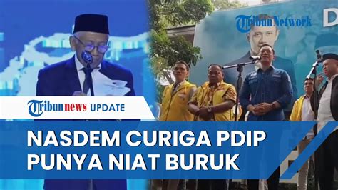 Puan Akan Bertemu AHY Nasdem Curiga PDIP Punya Niat Buruk Kalau