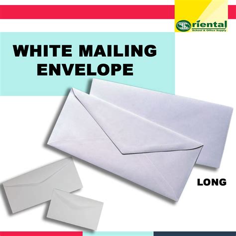 Set Of 50 White Mailing Envelope Self Adhesive Plain White Letter