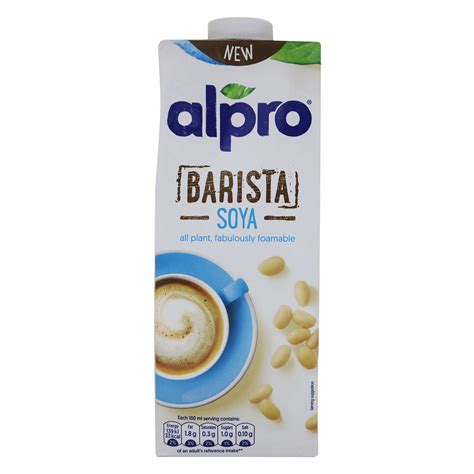 Alpro Barista Soya Drink 1litre Online At Best Price Uk And Usa Products Lulu Malaysia