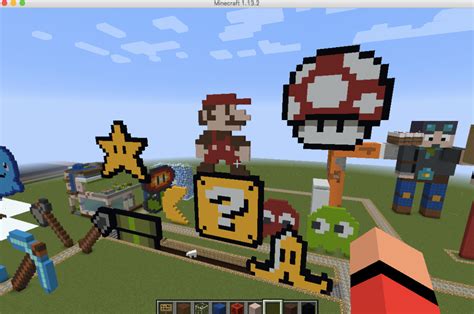 Minecraft Super Mario Build