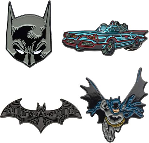 Officially Licensed Dc Comics Unisex Adult Batman Enamel