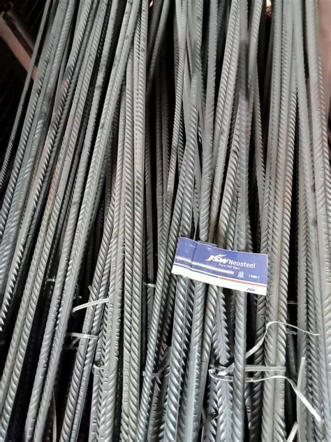 16 Mm JSW Neosteel TMT Bar At Rs 78 Kg JSW Neosteel TMT Bars In