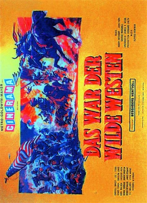 How the West Was Won (1963) - Poster DE - 1025*1417px