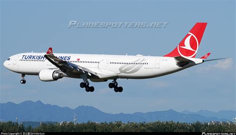 TC JOE Turkish Airlines Airbus A330 303 Photo by 李元翚ZBAAMarkLee ID