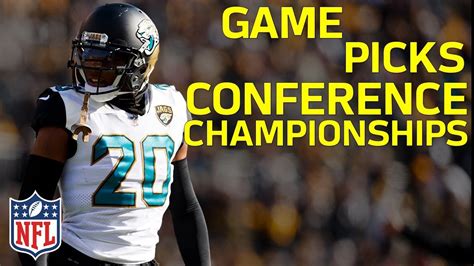 Afc And Nfc Championship Game Picks Nfl Highlights Youtube