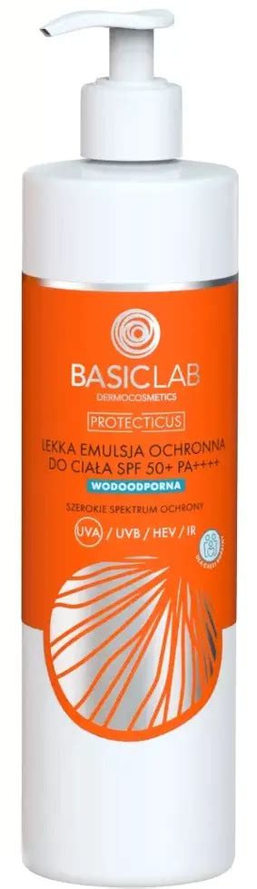 Basiclab Lekka Emulsja Ochronna Do Ciała SPF 50 Pa ingredients