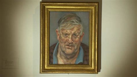 Hockney On Sitting For Lucian Freud Bbc News Lucian Freud Portraits