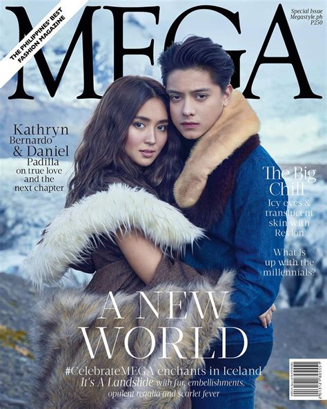 Kathryn Bernardo with Daniel Padilla Mega November 2016 Cover Photo ...