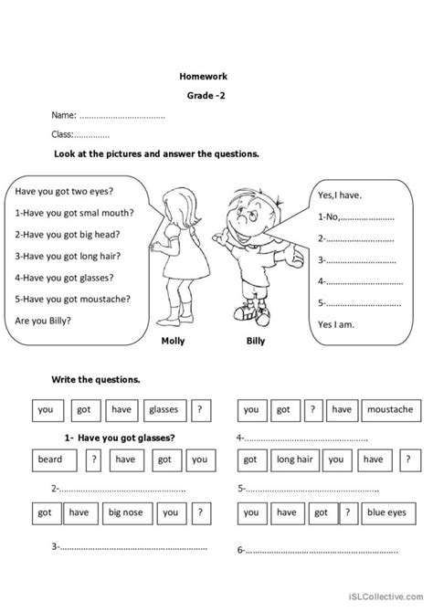 Have You Gothas It Got General Gram English Esl Worksheets Pdf And Doc