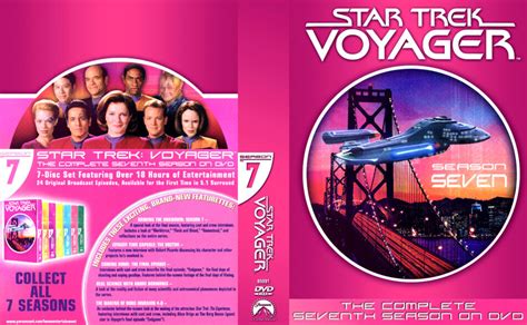 Star Trek Voyager (Season 7) R1 DVD Cover - DVDcover.Com