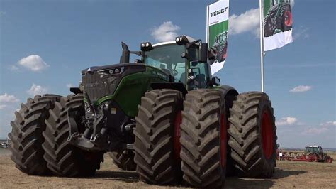 Fendt Nieuwe Machines Bij Fendt Tijdens Fendt Feldtag 2018 Wadenbrunn