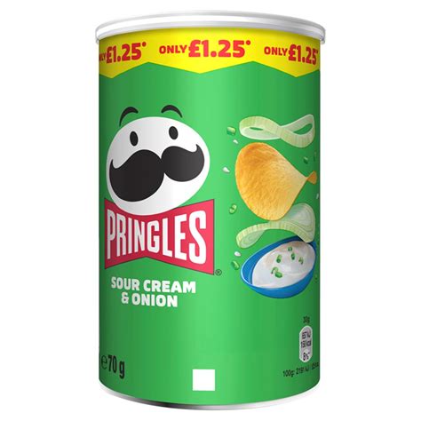 Pringles Sour Cream Onion Snacking Crisps X G Pmp