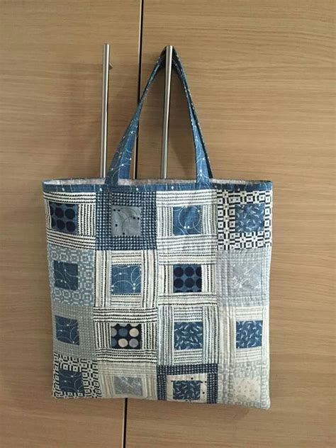 Pin By Kay Waldron On 1 A A A BAGS ALL Tote Bags Sewing Indigo Bag