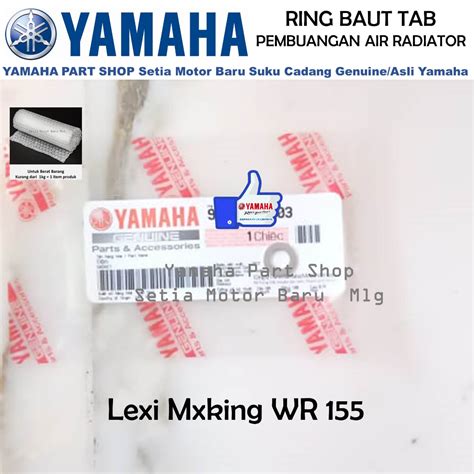 Jual Ring Baut Tab Pembuangan Air Radiator Lexi Mx King MxKing WR 155