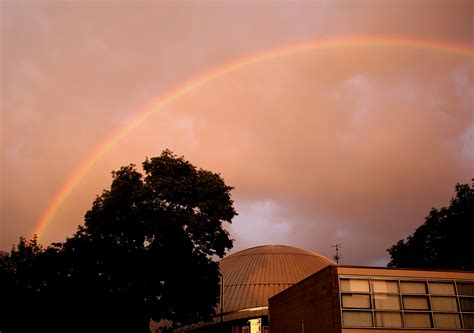 Abendlicher Regenbogen Berm Planetarium Bochum Spektrum Der Wissenschaft