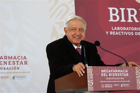 AMLO Inaugura La Farmacia Del Bienestar Toluca Comunica