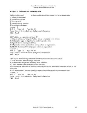 HRM 200 Chapter 2 Practice Materials Chapter 2 The Changing Legal