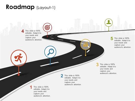 Roadmap Ppt Design Templates | PowerPoint Presentation Templates | PPT ...