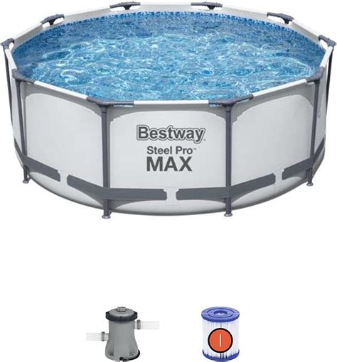 Bestway Piscina Desmontable Tubular Bestway Steel Pro Max X Cm