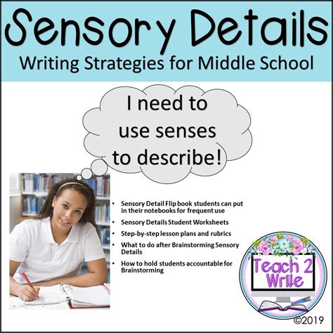 Using Sensory Details In Writing