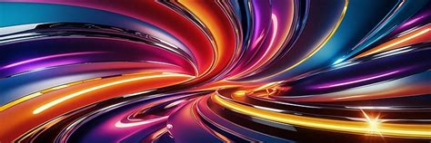 Illustration Of Futuristic Abstract Wallpaper Or Background With Neon