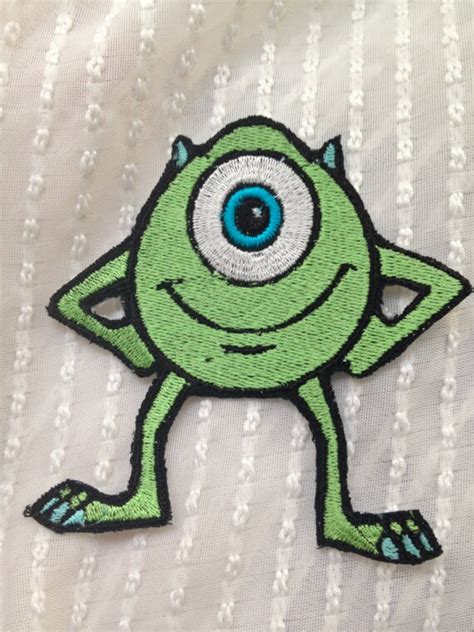 Mike W Monsters Inc Iron On Patch