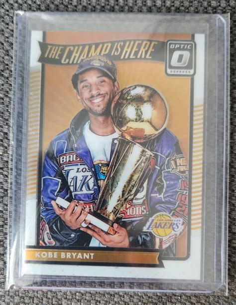 目立った傷や汚れなし2016 17 PANINI DONRUSS OPTIC KOBE BRYANT コービーブライアント