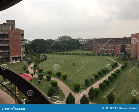 Panjab University, Chandigarh Editorial Stock Image - Image of ...