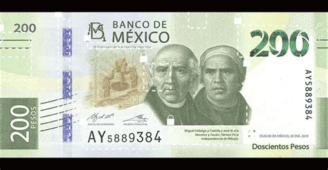 Ponen En Circulación El Nuevo Billete De 200 Pesos Canal 7 Slp 2019