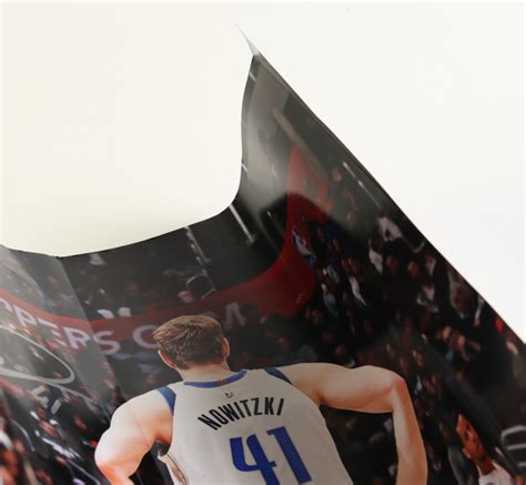 Luka Doncic Dirk Nowitzki Signed Mavericks X Photo Beckett