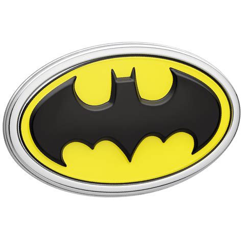 Batman Car Emblem 3d Black Yellow Chrome Dc Comics Automotive Decal