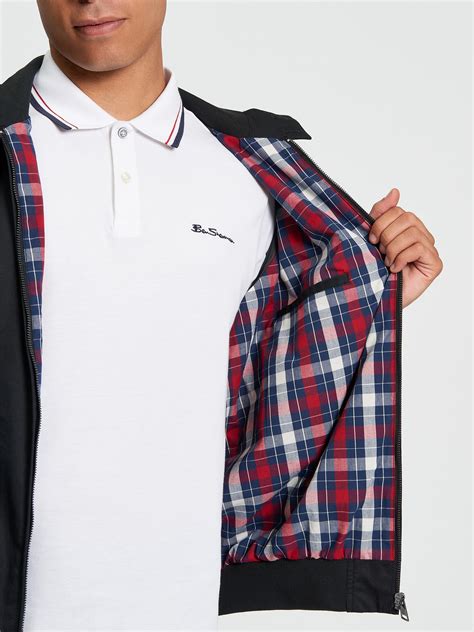 Signature Harrington In Black Ben Sherman Us