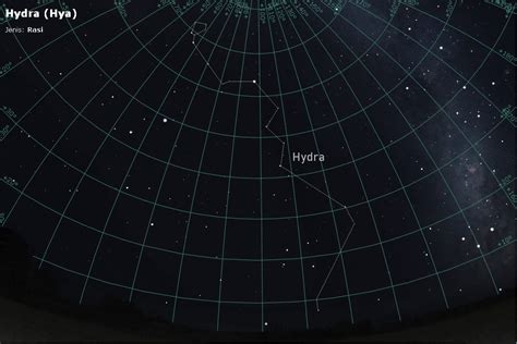 Hydra Rasi Bintang Terbesar Di Langit Bumi Info Astronomy