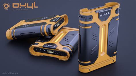 Sci Fi Battery Pack Device Modeling Blender Modeling Timelapse