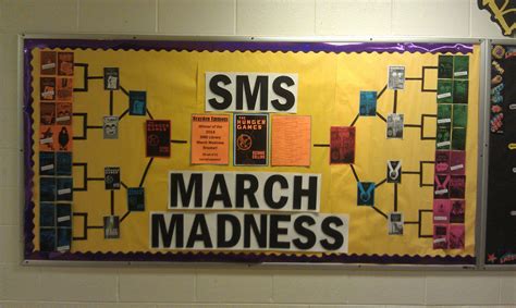 Shawswick Middle Schools Library March Madness Courtesy Of Elizabeth