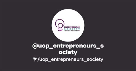 Uop Entrepreneurs Society Instagram Linktree