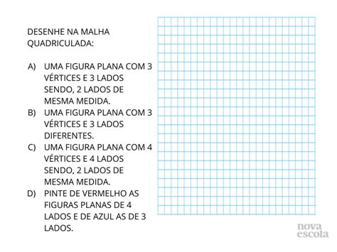 Atividade Malha Quadriculada 3 Ano - Atividade Malha Quadriculada 3 Ano - NAZAEDU