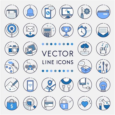 Illustration Of Vector Line Collection Premium Vector Rawpixel