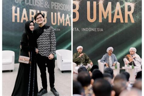 Potret Anisa Rahma Dan Suami Hadir Di Safari Dakwah Habib