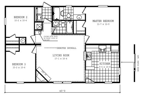 14X40 Cabin Floor Plans - floorplans.click