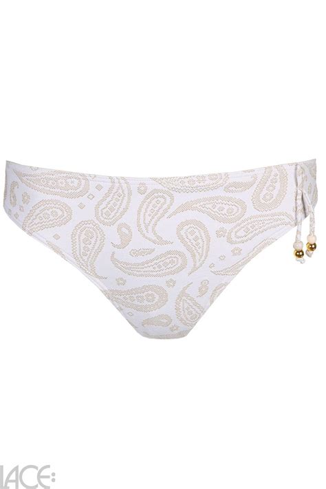 LACE PrimaDonna Swim Sidari Bikini Tai Trusse WHITE YACHT Lace Dk