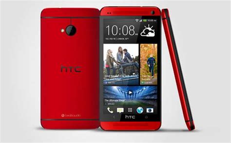 HTC One makes an appearance in 'Glamour Red' | Technology News