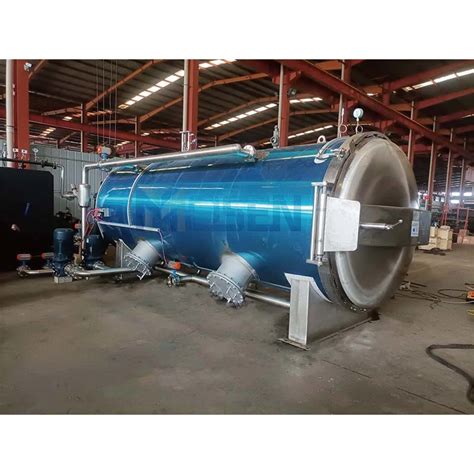 Full Automatic Water Spray Retort Sterilizer Autoclave Rotary