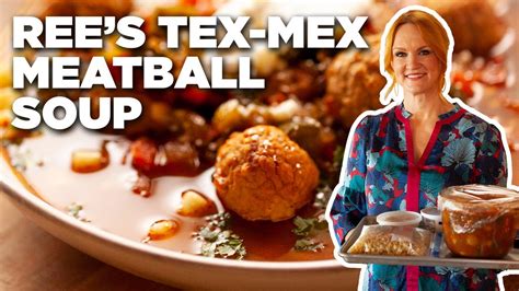 Ree Drummond S Tex Mex Meatball Soup The Pioneer Woman Food Network