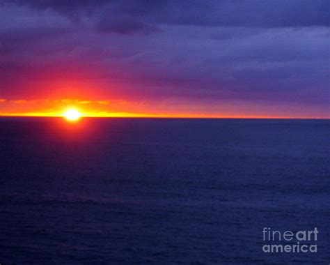 Sunset Over The Pacific Photograph By David D Cummings Pixels