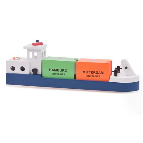 Rijnaak Met Containers New Classic Toys