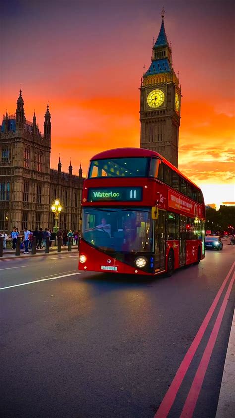 Big Ben At Sunset In 2024 Big Ben London London England Photography Big Ben